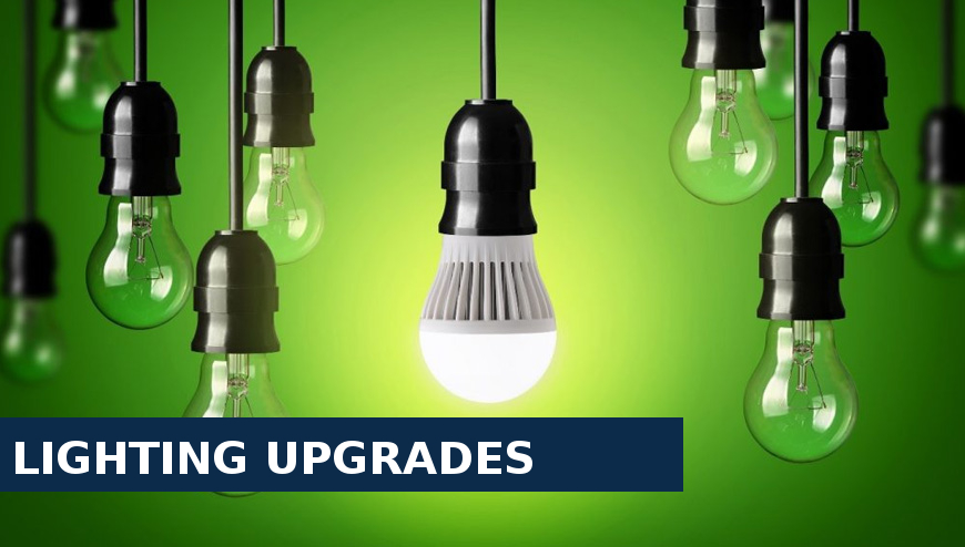 Lighting upgrades Barnes